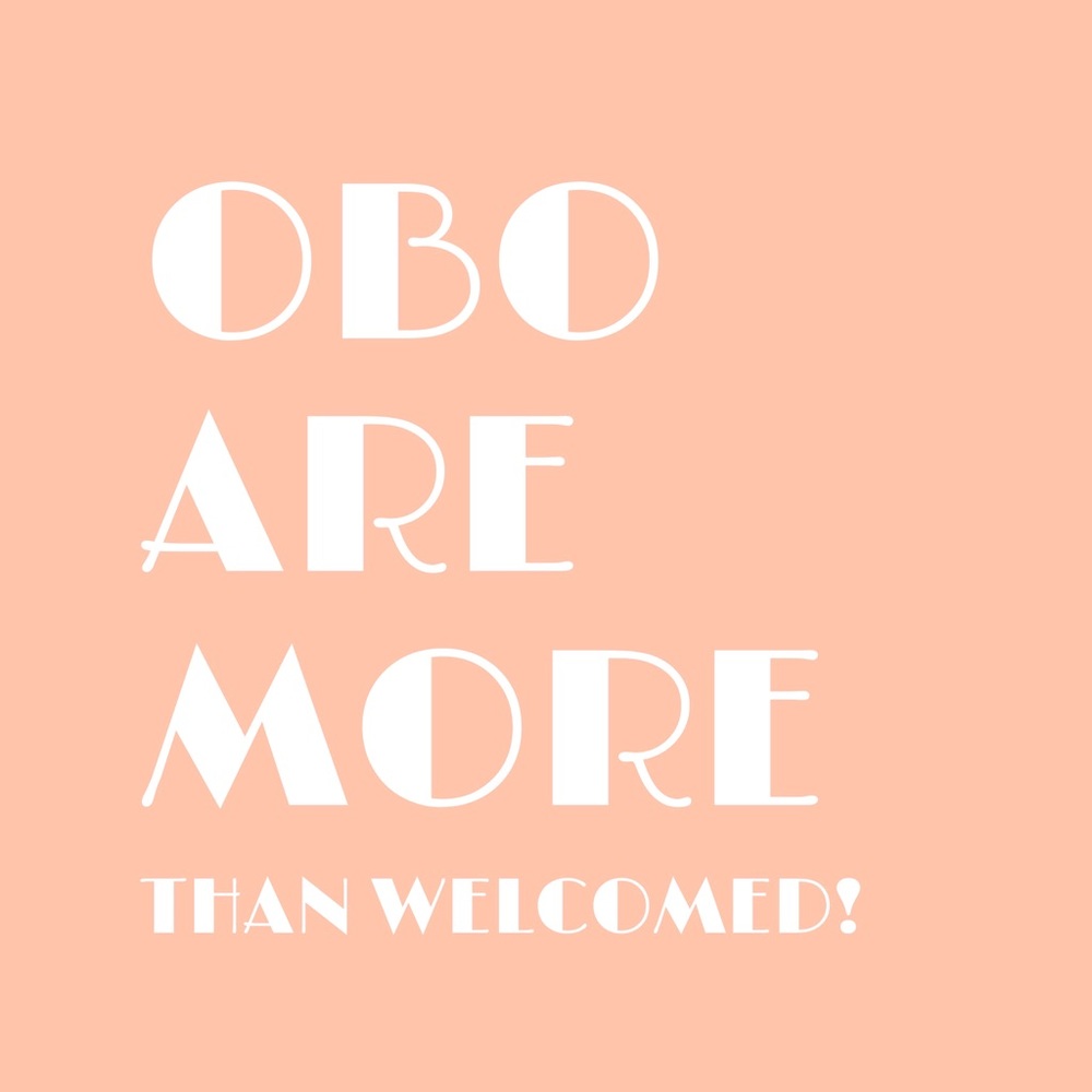 OBO are more than welcomed here on my page!